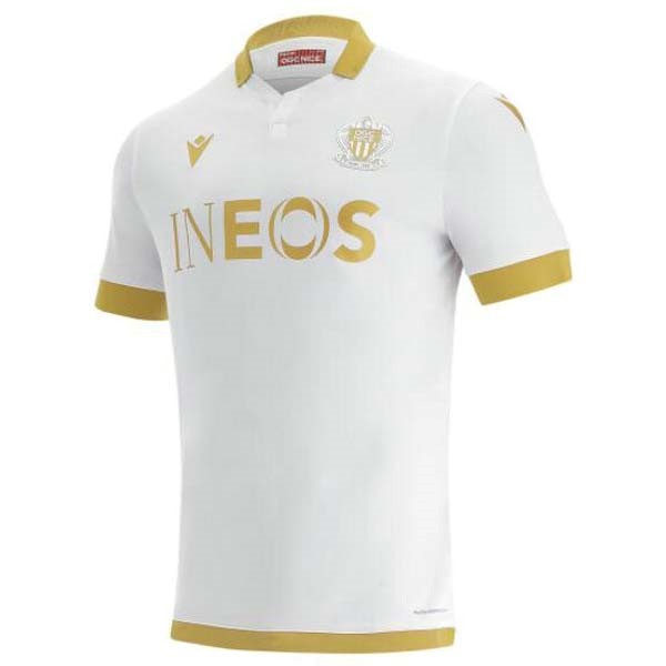 Tailandia Camiseta OGC Nice Segunda equipo 2021-22 Blanco
